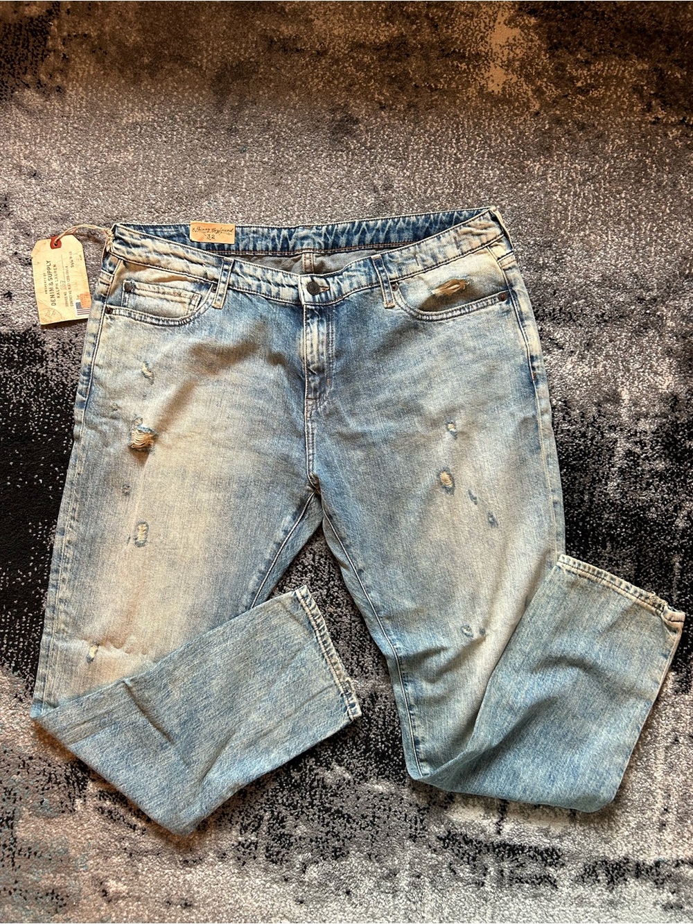 NWT Size 32 Denim & Supply Ralph Lauren Men's Distressed Jeans